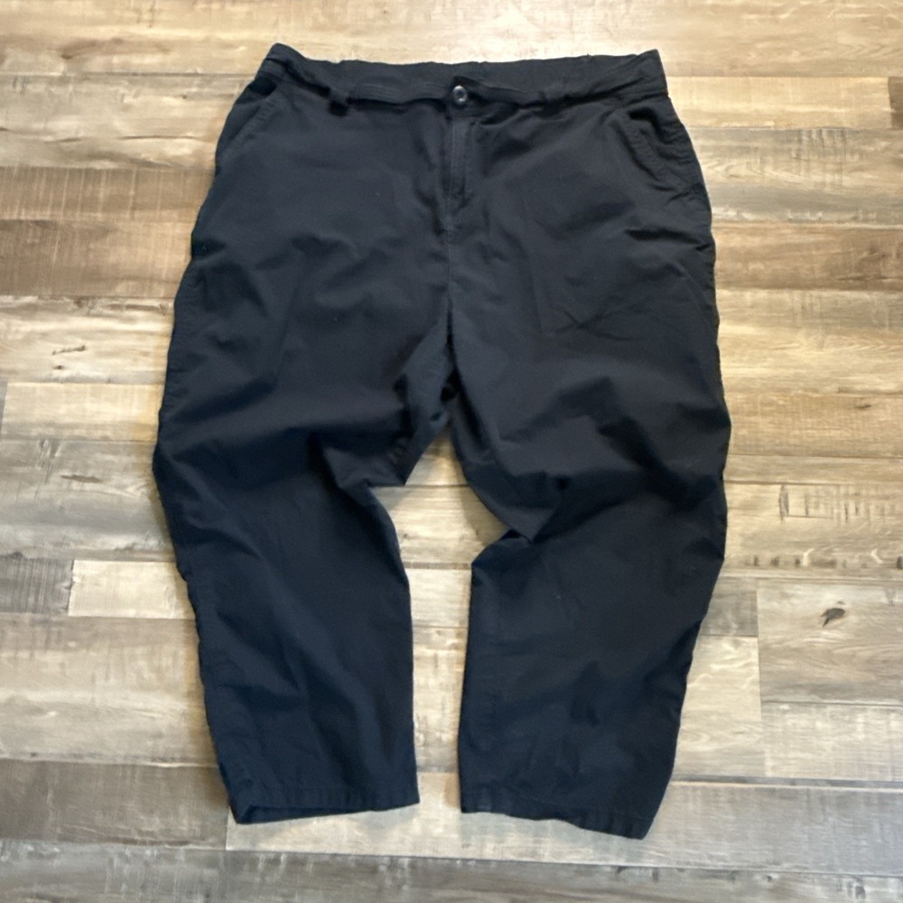 Style And Co. Mid Rise Black Cropped Pants Sz 14 Casual Weekend